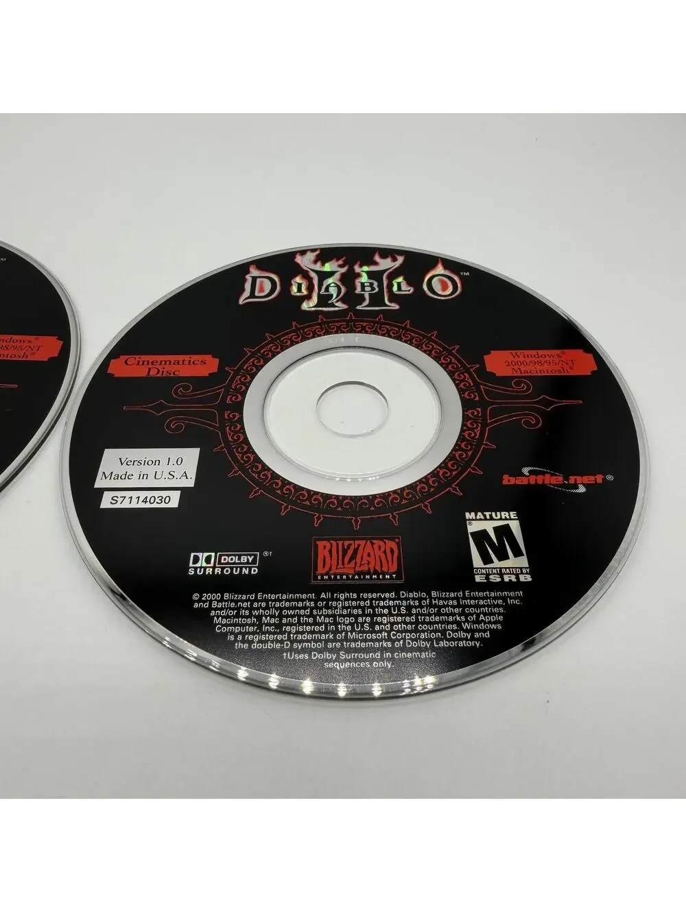 Diablo II & Diablo II Lord of Destruction Expansion Set - PC CD-ROM Disc Only